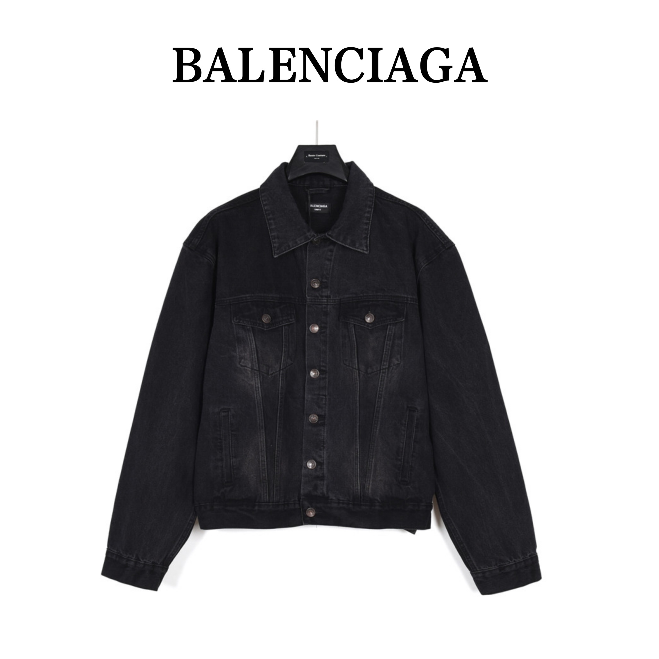 [Copy]Balenciaga / バレンシアガ 24ss 手描きグラフィティプリントのジーンズジャケット