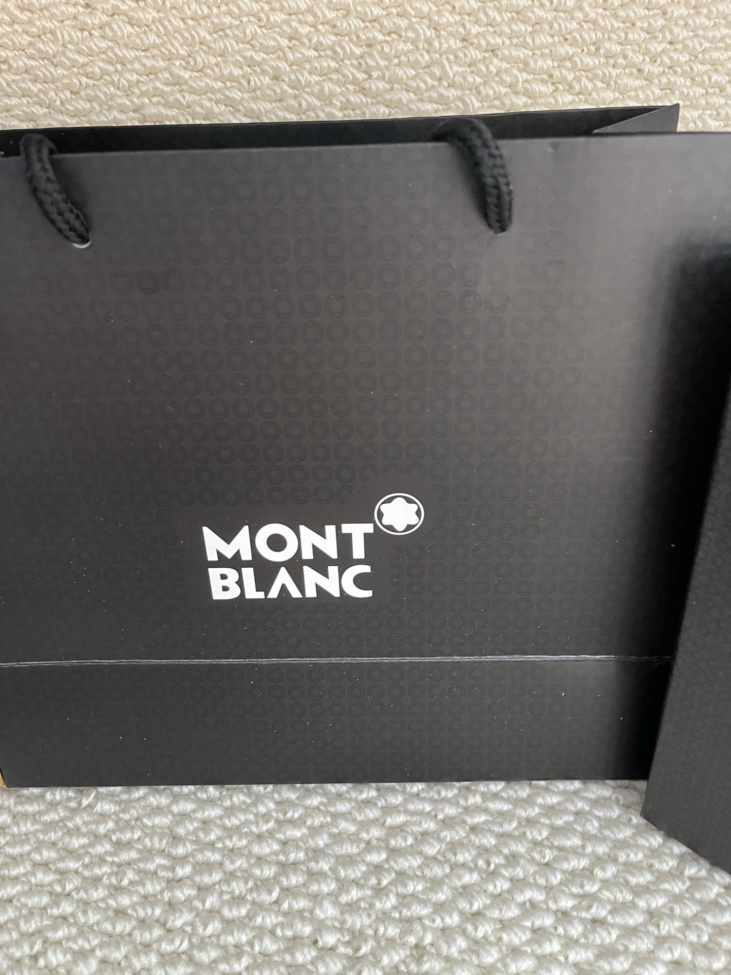 【厳選在庫】Montblanc ビジネスマン正装ベルト「全長約 100cm」
