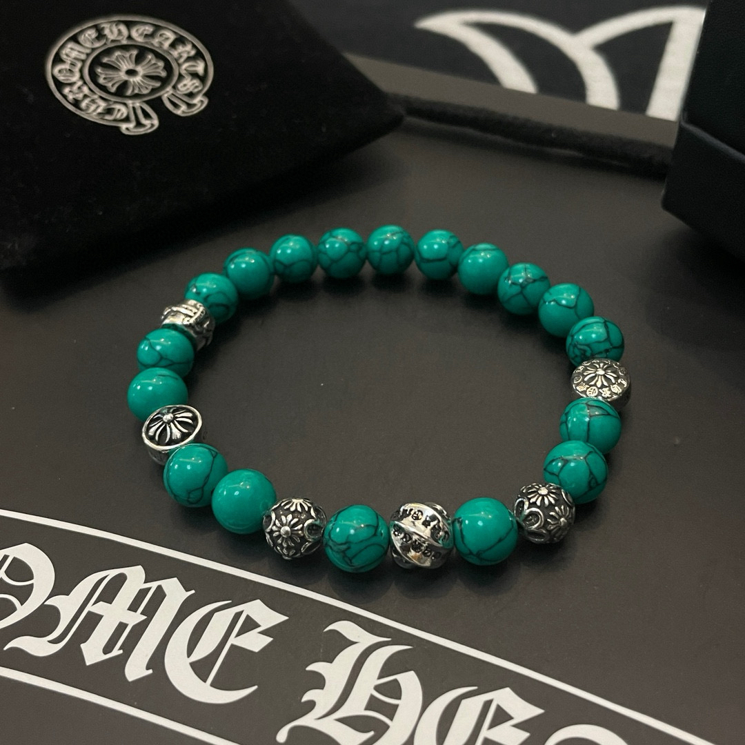 クロムハーツ「Chrome Hearts」ブレスレット - ヴィンテージ＆ロックテイスト ペア用