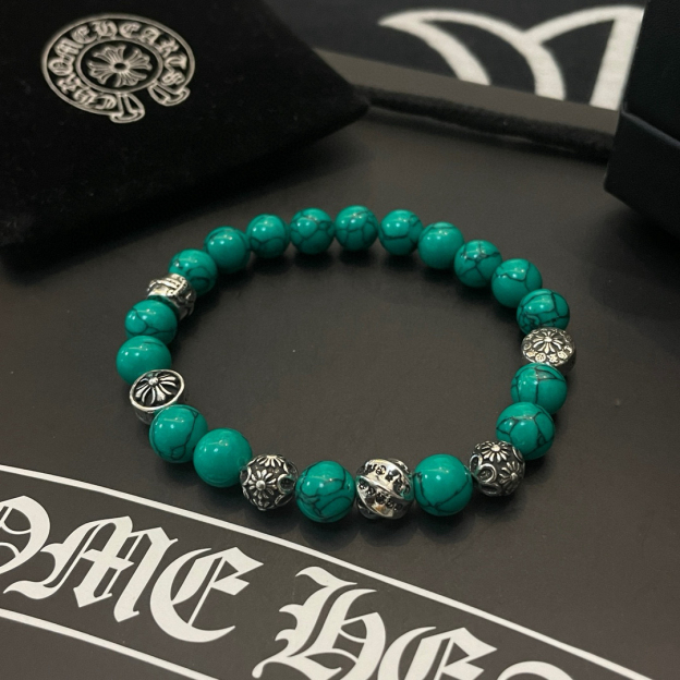 クロムハーツ「Chrome Hearts」ブレスレット - ヴィンテージ＆ロックテイスト ペア用