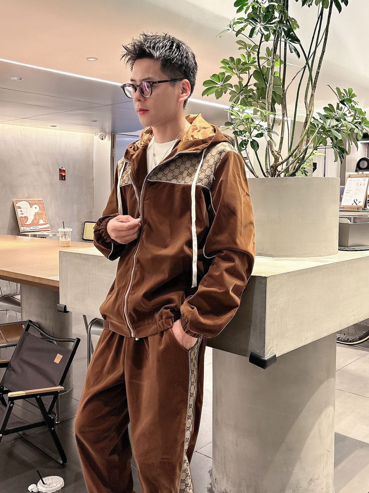 グッチ「Gucci」秋冬 メンズ カジュアルスポーツセット