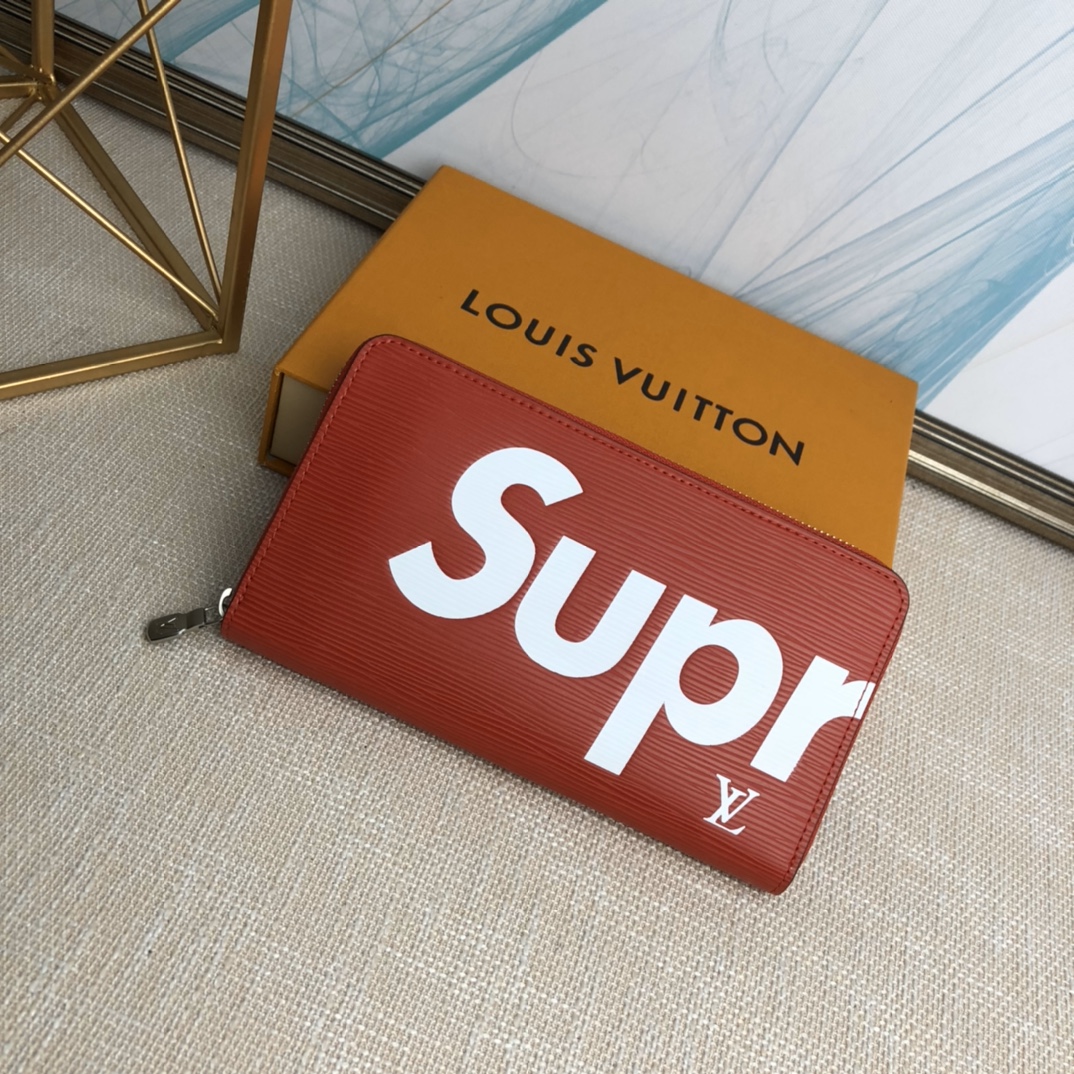 ルイ・ヴィトン「Louis Vuitton」LV x Supreme コラボ ジッピー･ウォレット