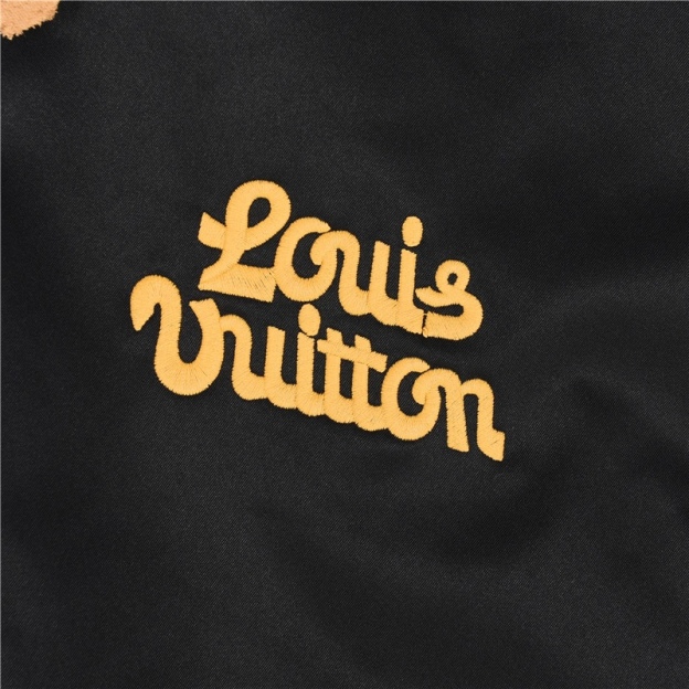 LouisVuittonルイ・ヴィトン × タイラーのモノグラム 着脱可能なファー付きジャケットコート