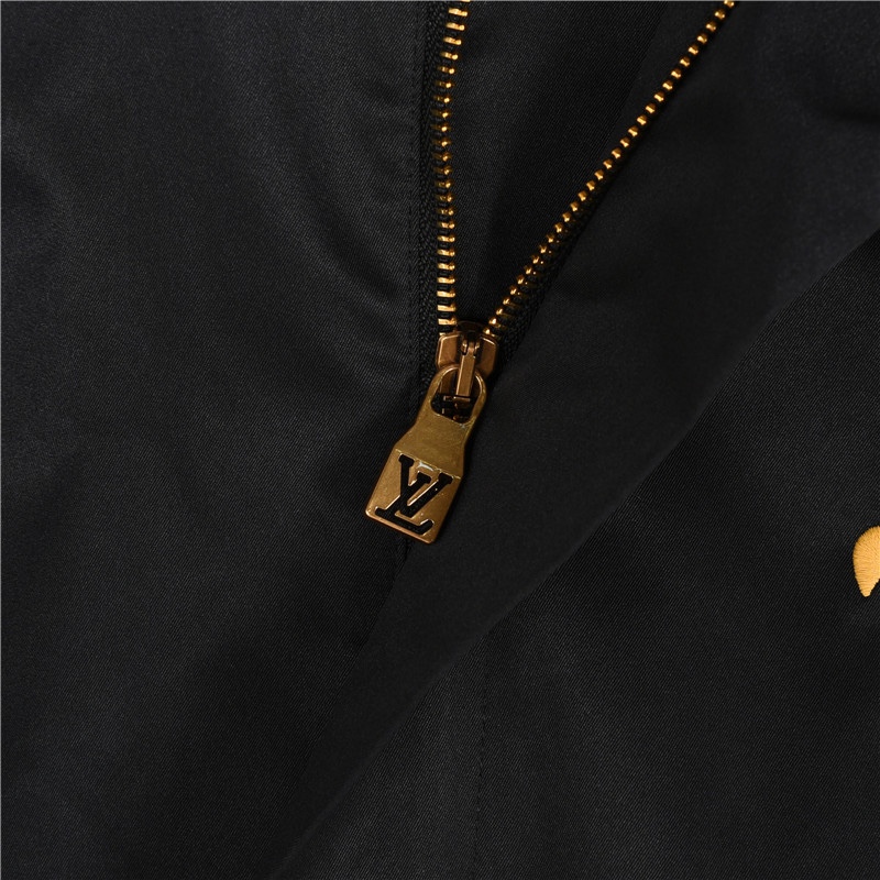 LouisVuittonルイ・ヴィトン × タイラーのモノグラム 着脱可能なファー付きジャケットコート