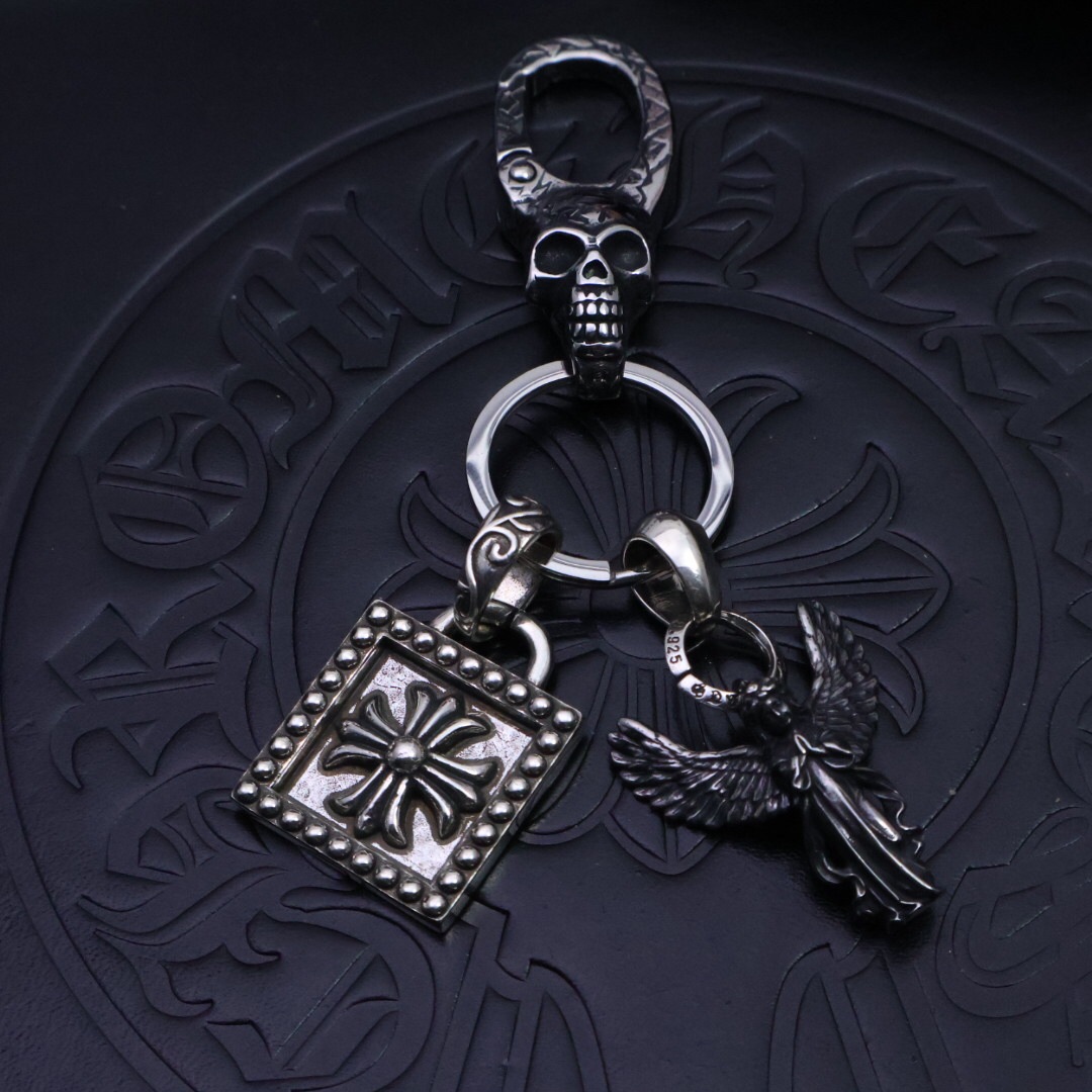 クロムハーツ「Chrome Hearts」キーホルダー＆バッグチャーム - トレンドシンボル