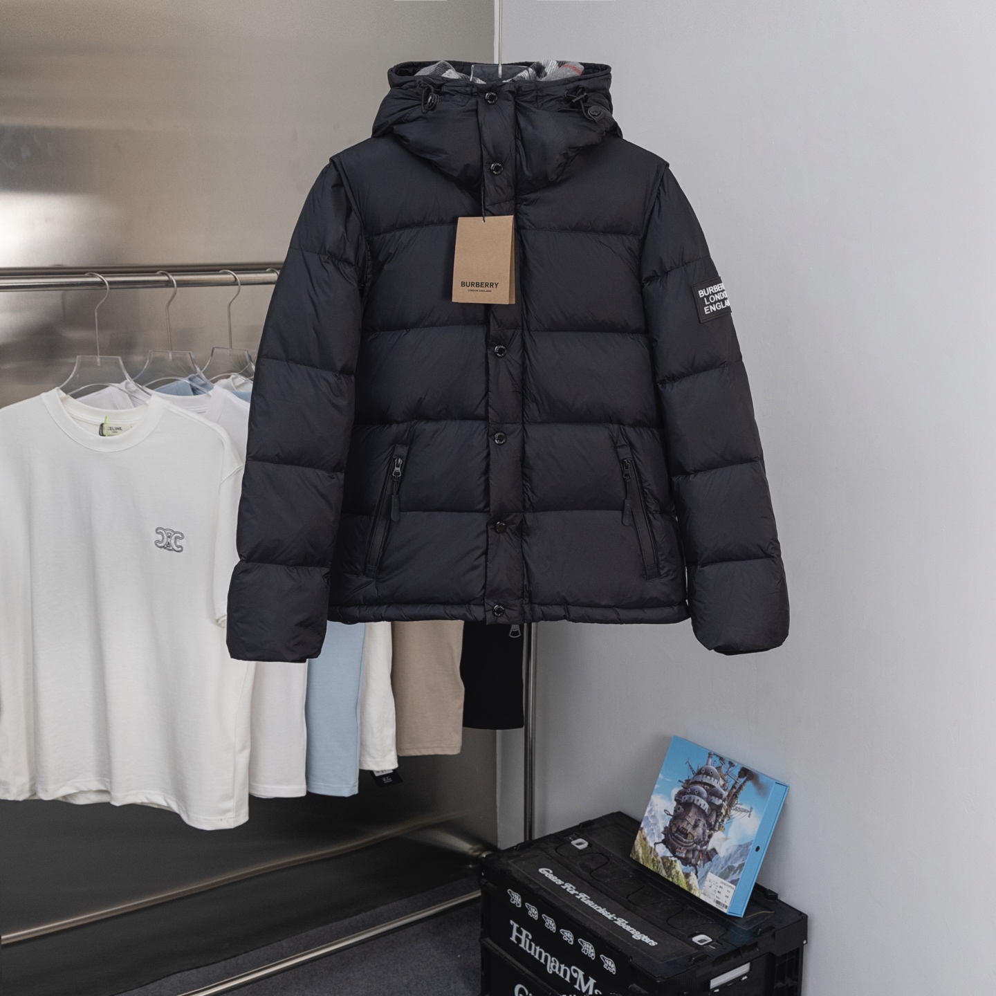 バーバリー「Burberry」秋冬メンズファッションダウンジャケット