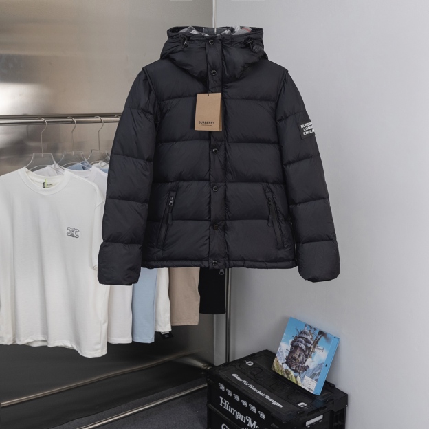 バーバリー「Burberry」秋冬メンズファッションダウンジャケット