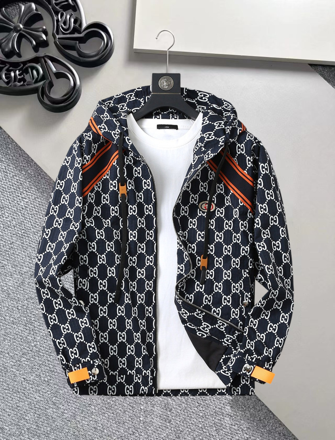 グッチ「Gucci 」秋冬新作メンズフード付きジャケット