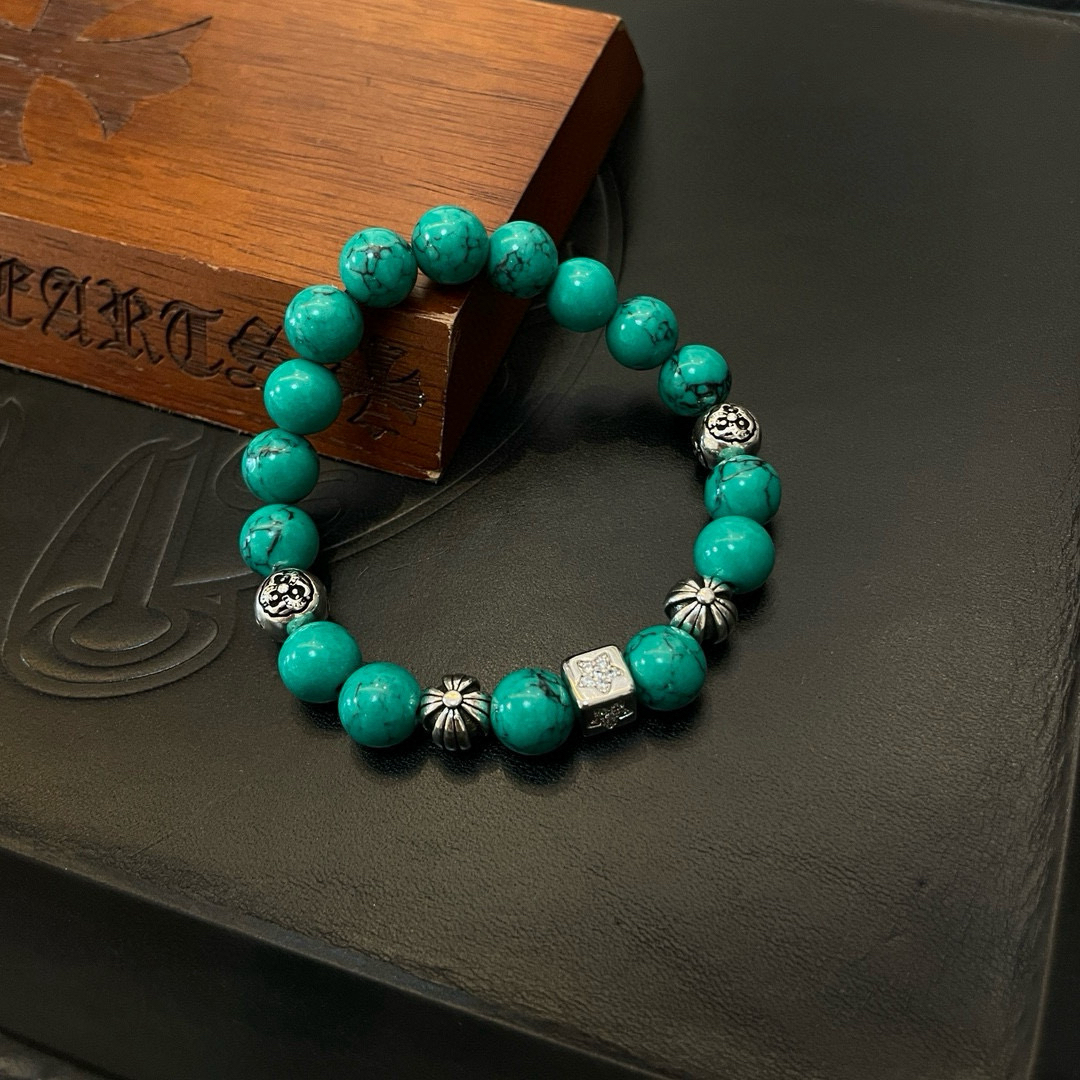 クロムハーツ「Chrome Hearts」ブレスレット - ヴィンテージ＆ロックテイスト ペア用