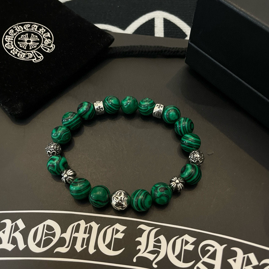 クロムハーツ「Chrome Hearts」ブレスレット - ヴィンテージ＆ロックテイスト ペア用