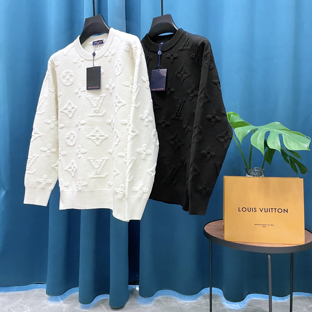 ルイ・ヴィトン「Louis Vuitton」ラウンドネックセーター