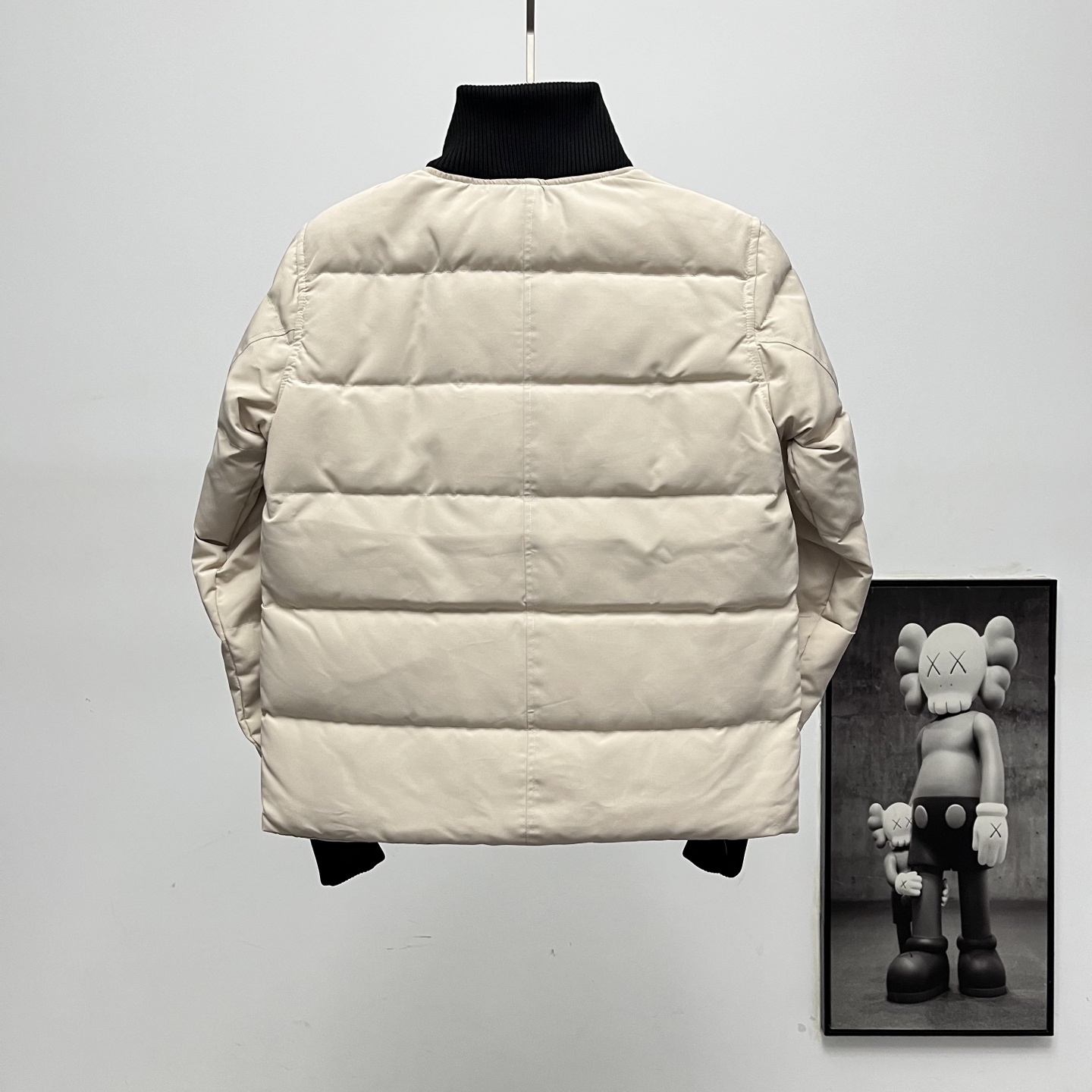 カナダグース メンズ ニットスタンドカラーダウンジャケット