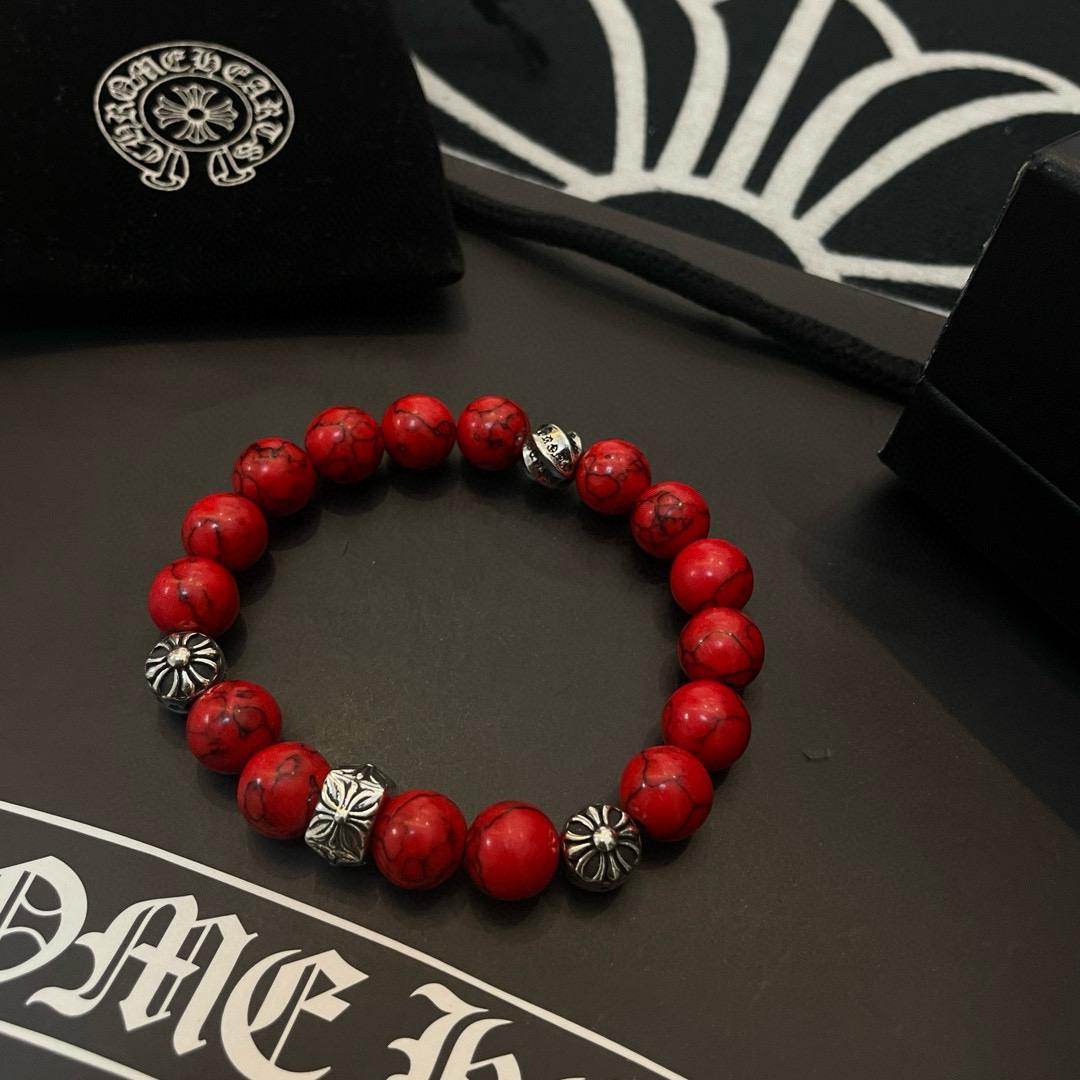 クロムハーツ「Chrome Hearts」ブレスレット - ヴィンテージ＆ロックテイスト ペア用