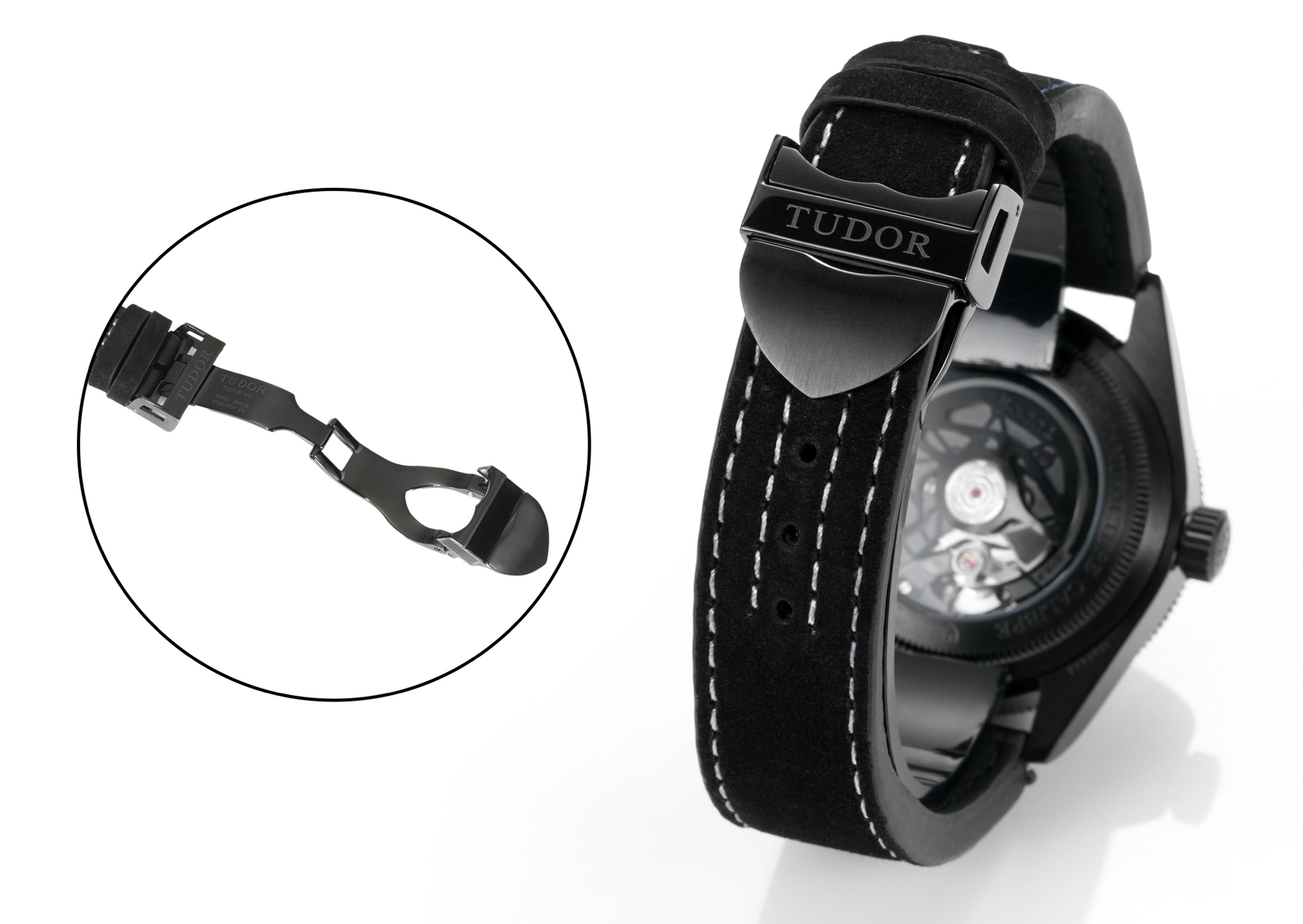 チューダー「Tudor」ブラックベイ ブラックウォリアー スケルトン 腕時計41MM