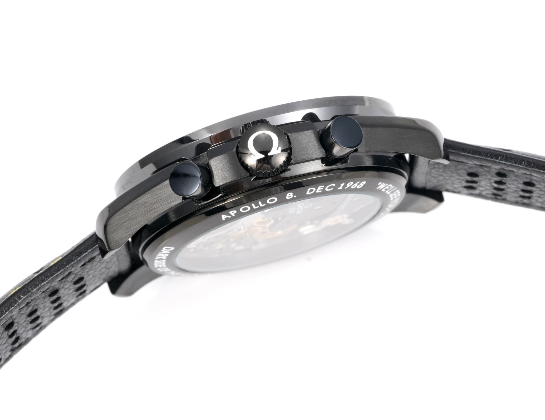 オメガ「Omega」‌スピードマスター ダークサイドオブザムーン アポロ8号 メンズ腕時計 44.25mm