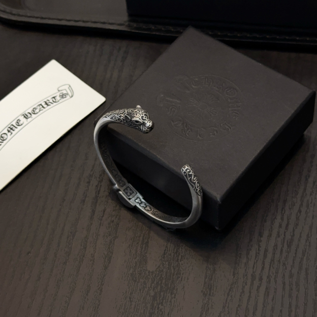 クロムハーツ「Chrome Hearts」ブレスレット - ヴィンテージ＆ロックテイスト ペア用