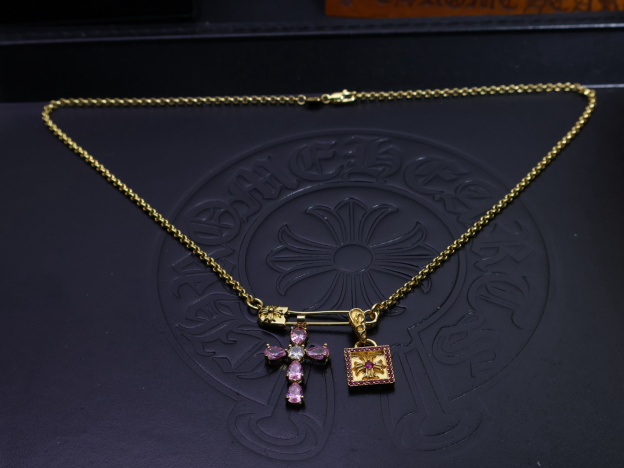 クロムハーツ「Chrome Hearts」シンプルペンダントネックレス - ユニセックス