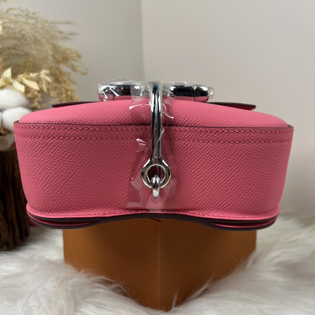 【厳選新入荷】エルメス Della Cavalleria Mini サドル金具クロスボディバッグ「乗馬モチーフ本革ショルダー」