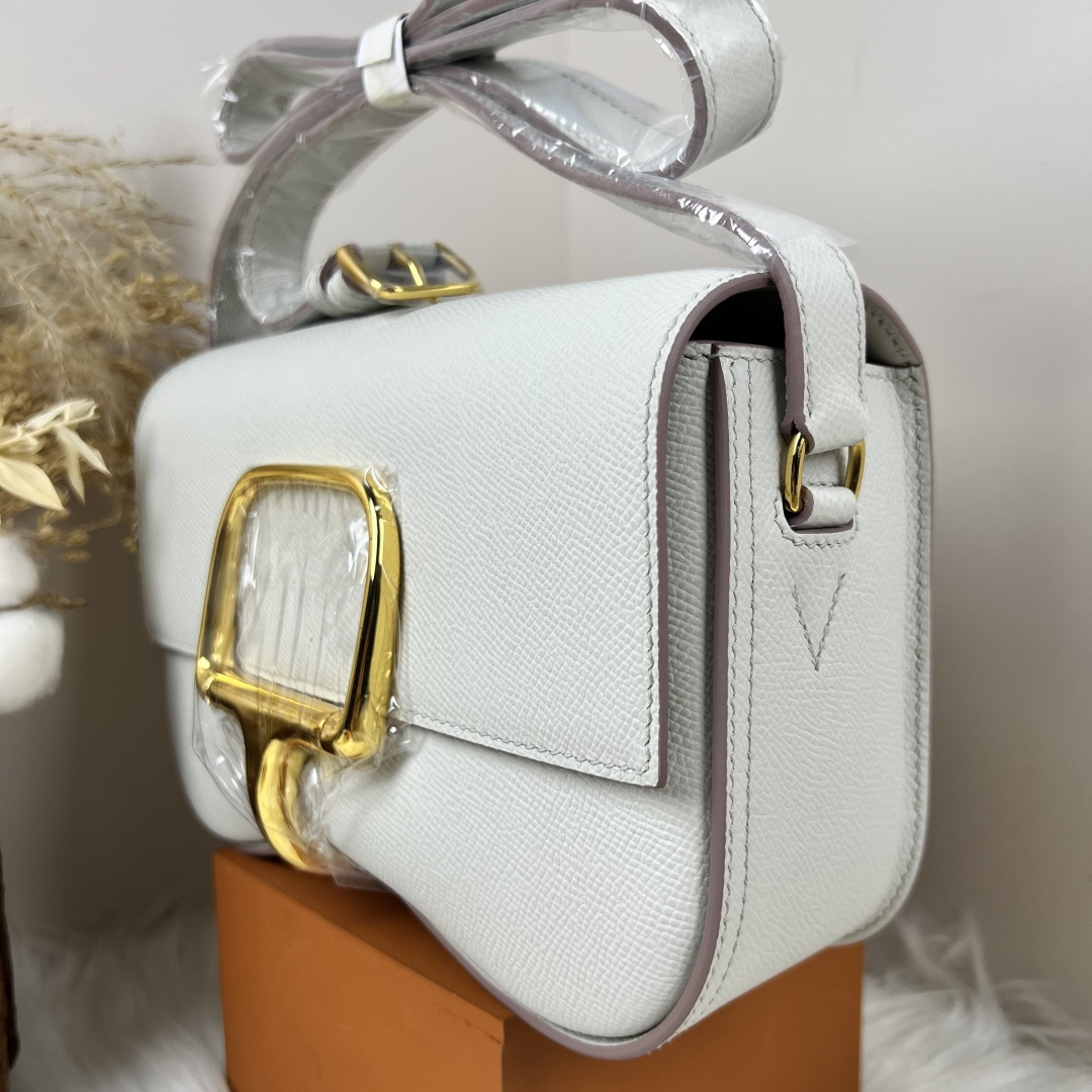 【厳選新入荷】エルメス Della Cavalleria Elan サドル金具クロスボディバッグ「乗馬モチーフ本革ショルダー」