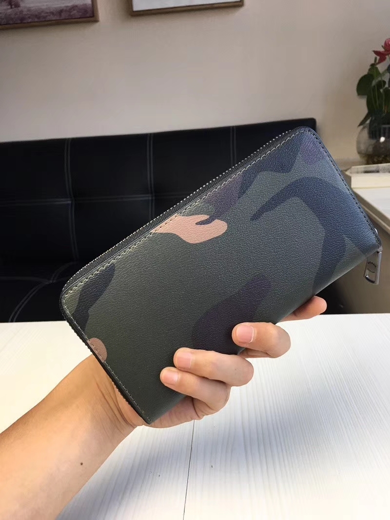 コーチ「Coach」メンズ ラウンドファスナー ロングウォレット