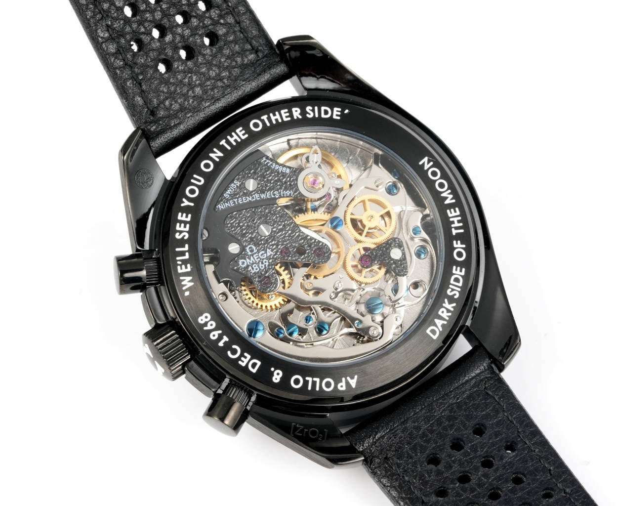 オメガ「Omega」‌スピードマスター ダークサイドオブザムーン アポロ8号 メンズ腕時計 44.25mm