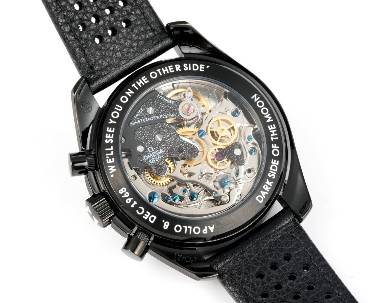 オメガ「Omega」‌スピードマスター ダークサイドオブザムーン アポロ8号 メンズ腕時計 44.25mm