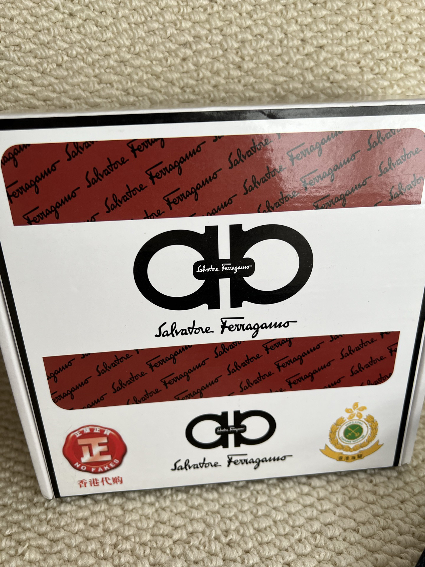 【新規倉庫入り】Salvatore Ferragamo 職人仕上げ高級ベルト「全長約 100cm」