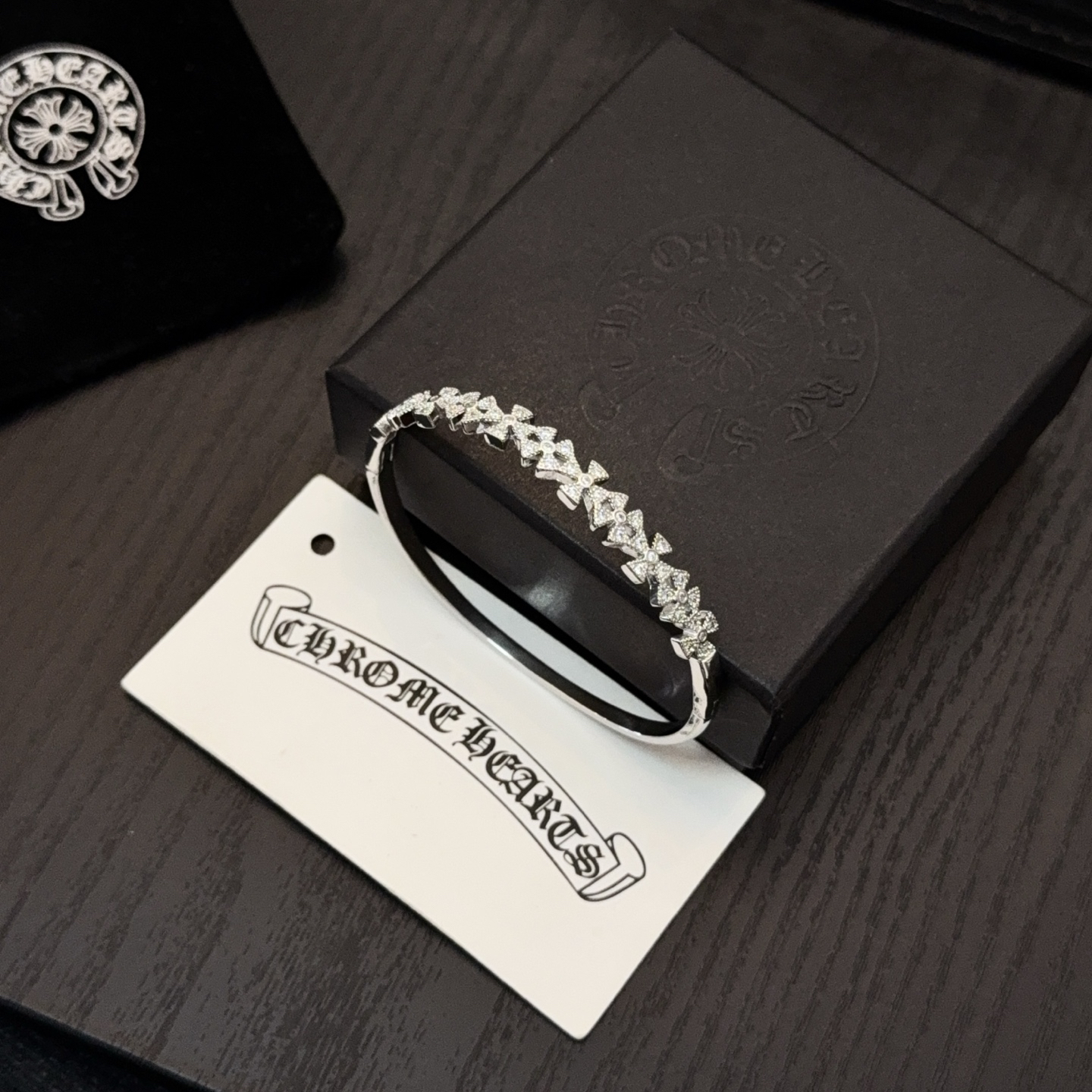 クロムハーツ「Chrome Hearts」ブレスレット - ヴィンテージ＆ロックテイスト ペア用