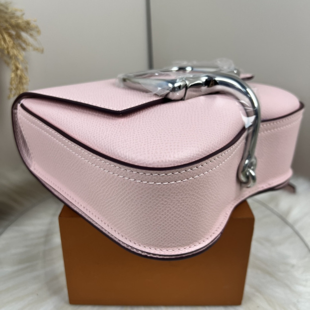 【厳選新入荷】エルメス Della Cavalleria Mini サドル金具クロスボディバッグ「乗馬モチーフ本革ショルダー」