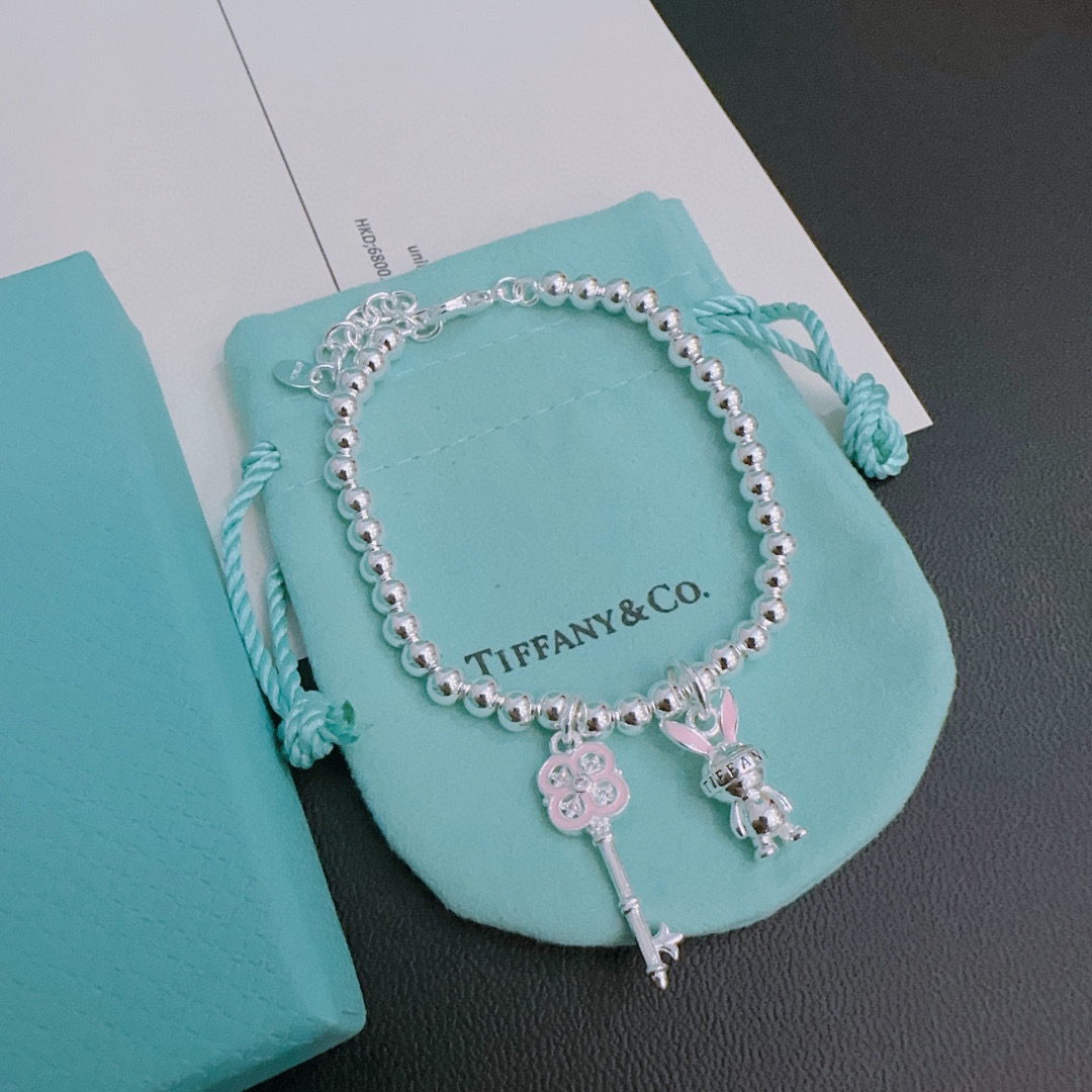 ティファニー「Tiffany & Co.」ポリッシュドシルバーリンク ブレスレット