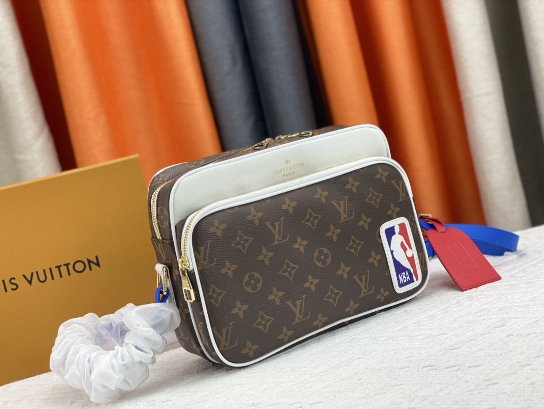 ルイ・ヴィトン「Louis Vuitton x NBA」Nil コラボメッセンジャーバッグ