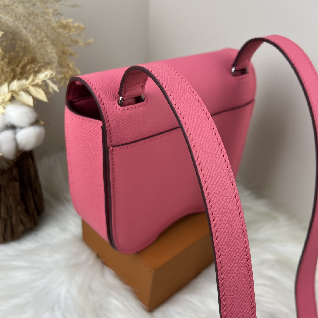 【厳選新入荷】エルメス Della Cavalleria Mini サドル金具クロスボディバッグ「乗馬モチーフ本革ショルダー」