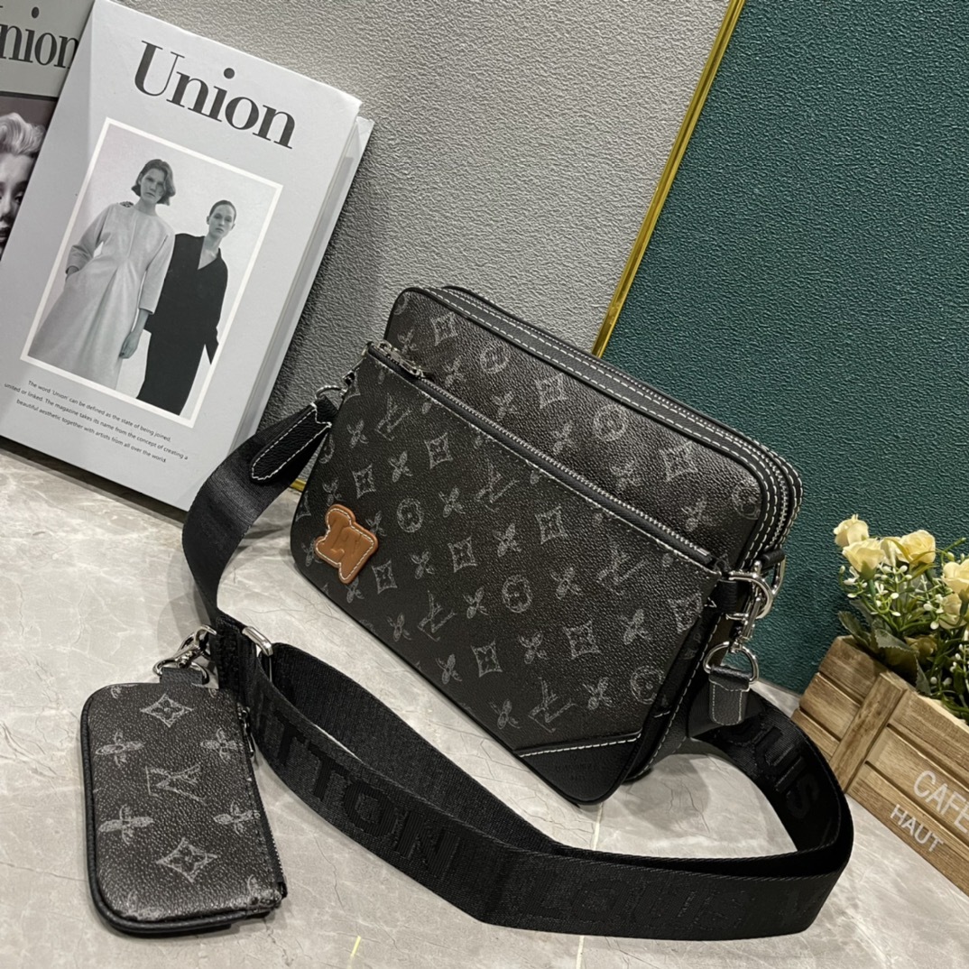 ルイ・ヴィトン「Louis Vuitton」新作 Trio メッセンジャーバッグ