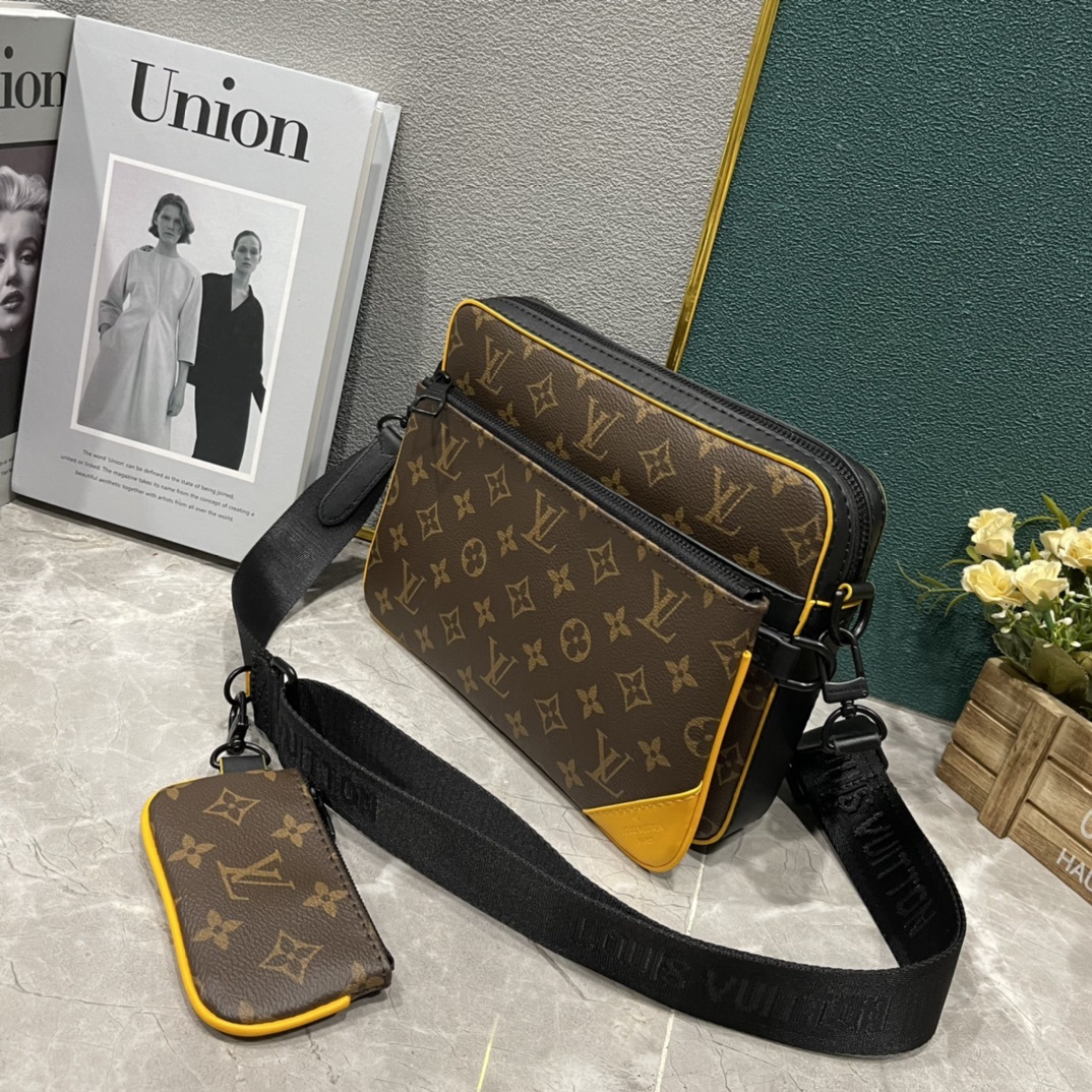ルイ・ヴィトン「Louis Vuitton」新作 Trio メッセンジャーバッグ