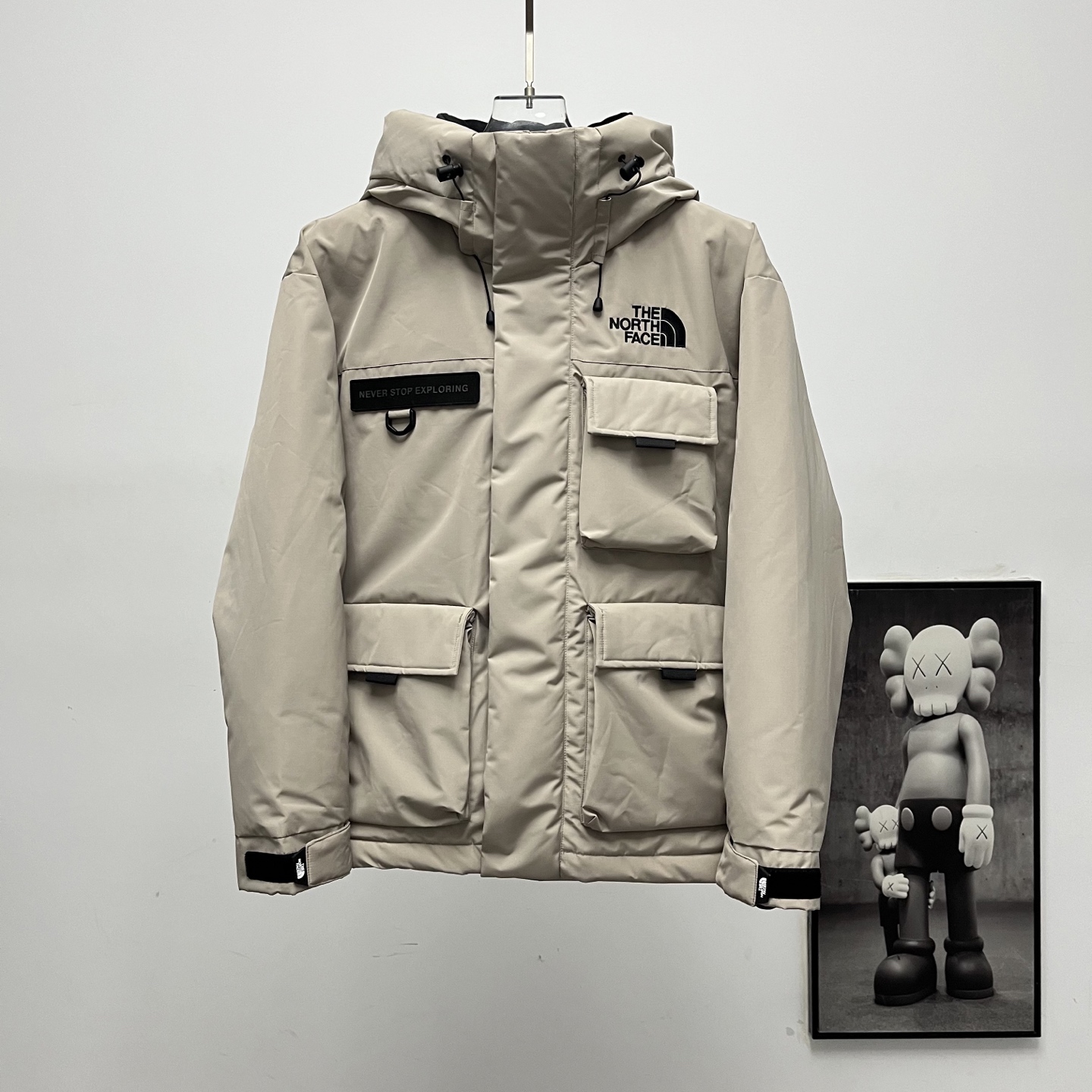 ザ・ノースフェイス メンズ作業用フード付きダウンジャケット