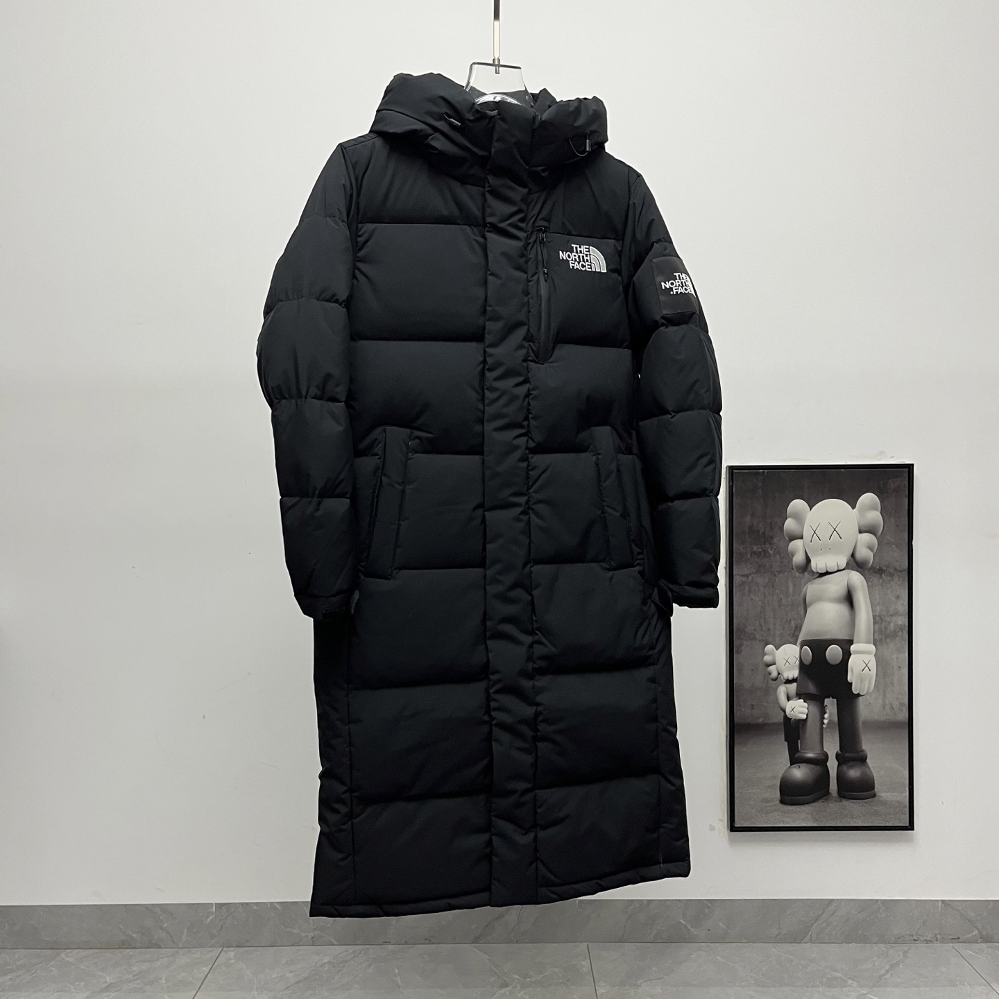 ザ・ノースフェイス メンズ ロング丈フード付きダウンジャケット