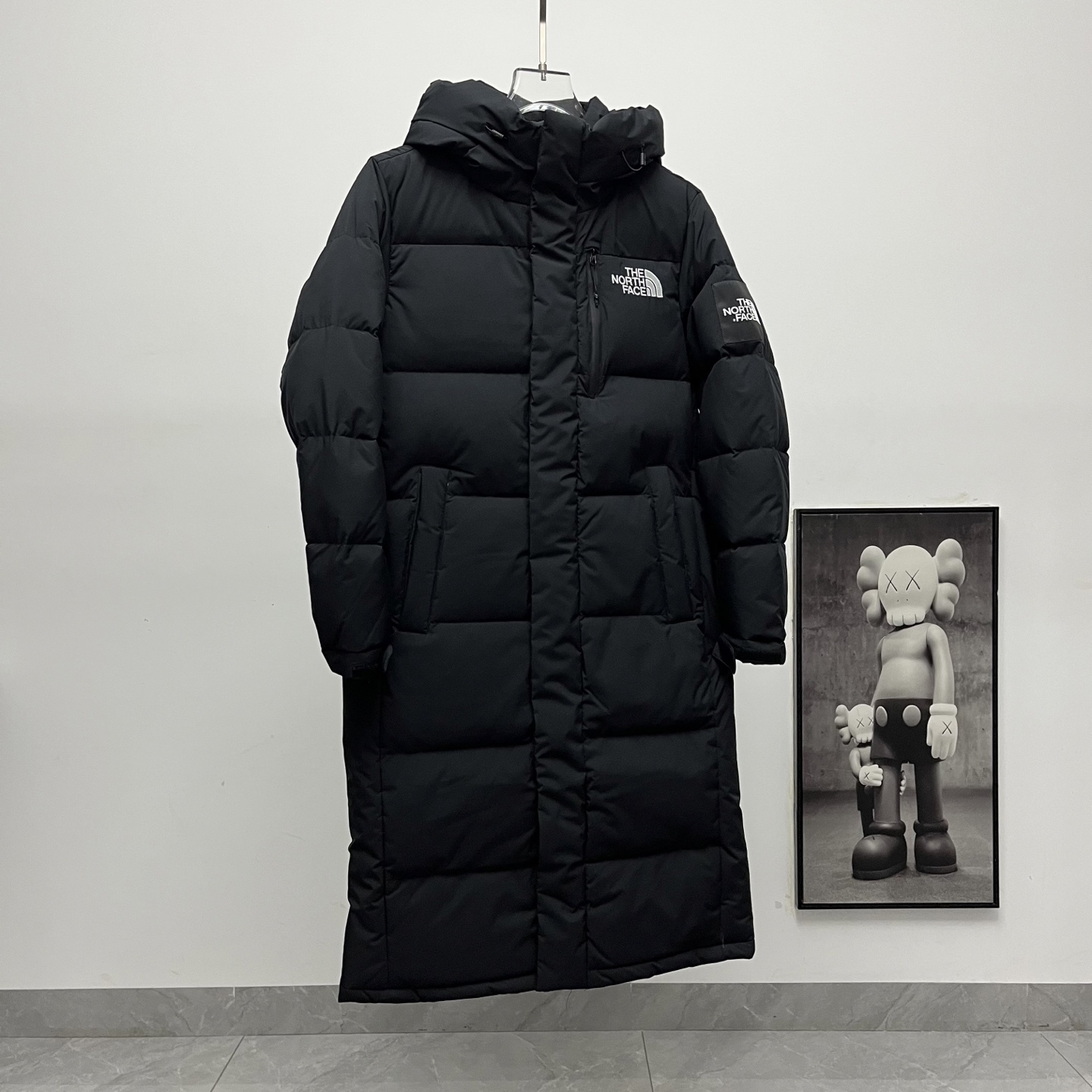 ザ・ノースフェイス メンズ ロング丈フード付きダウンジャケット