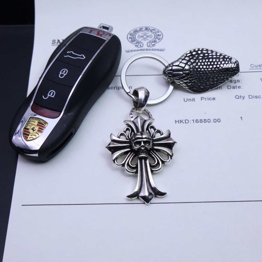 クロムハーツ「Chrome Hearts」キーホルダー＆バッグチャーム - トレンドシンボル