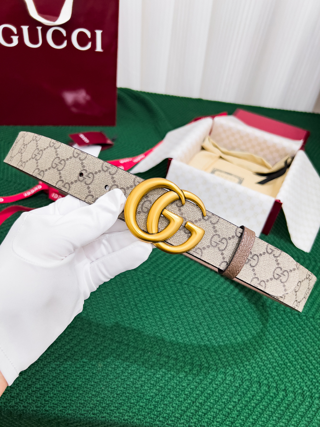 【在庫新登場】Gucci イタリアンテイストベルト「全長約 100cm」