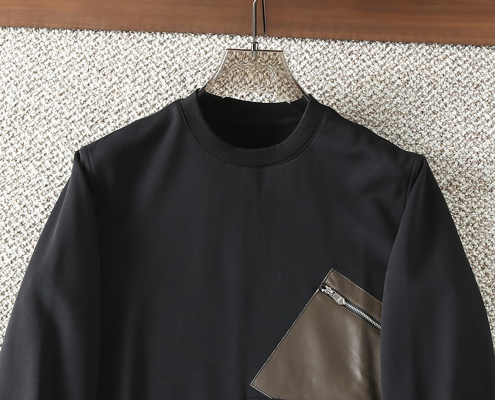 エルメス「Hermès」新作クラシックラウンドネックプルオーバーフーディ