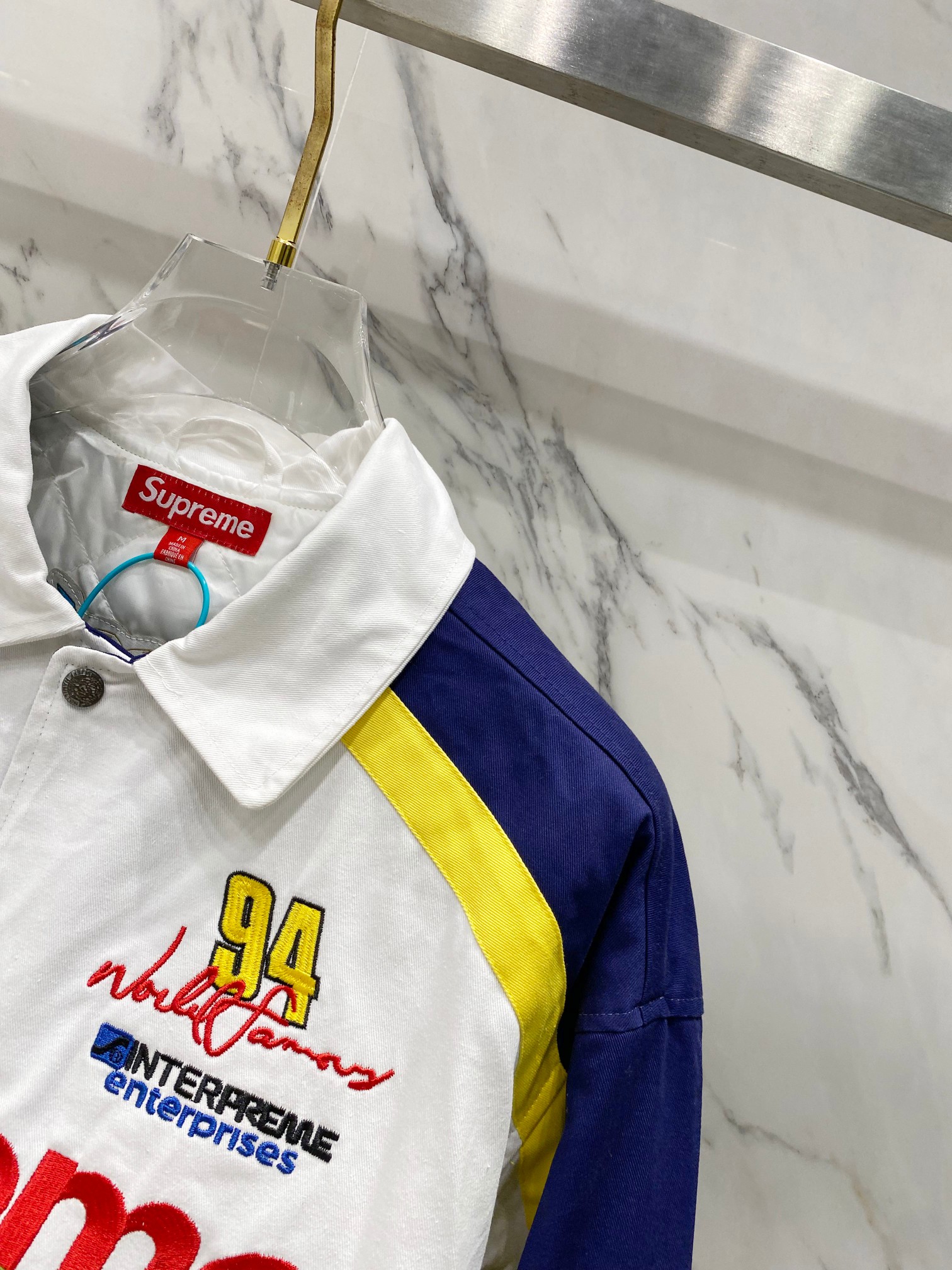 Supreme x SpongeBob SquarePants x Jeff Hamilton レーシングジャケット