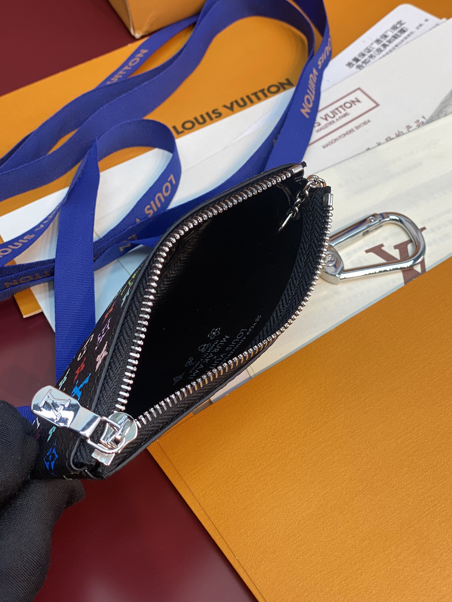 ルイ・ヴィトン「Louis Vuitton」LV × TM ポシェット･クレ