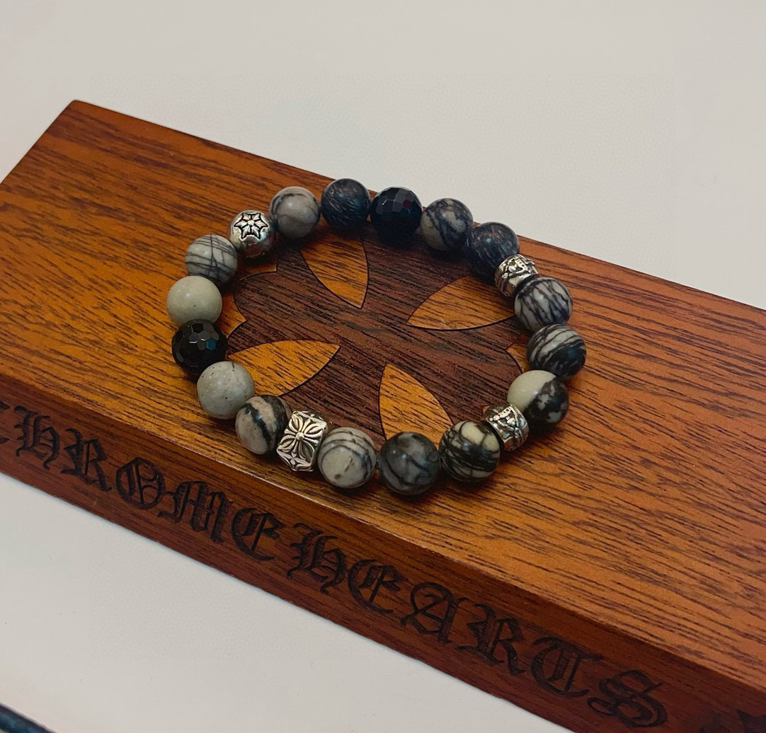 クロムハーツ「Chrome Hearts」ブレスレット - ヴィンテージ＆ロックテイスト ペア用