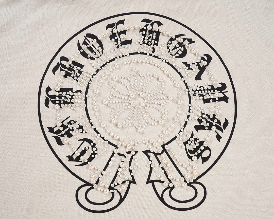 クロムハーツ「Chrome Hearts」秋冬ロングスリーブ ジップアップフーディ - ユニセックス