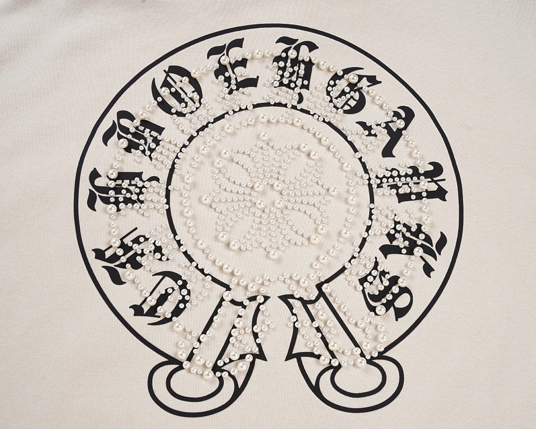 クロムハーツ「Chrome Hearts」秋冬ロングスリーブ ジップアップフーディ - ユニセックス