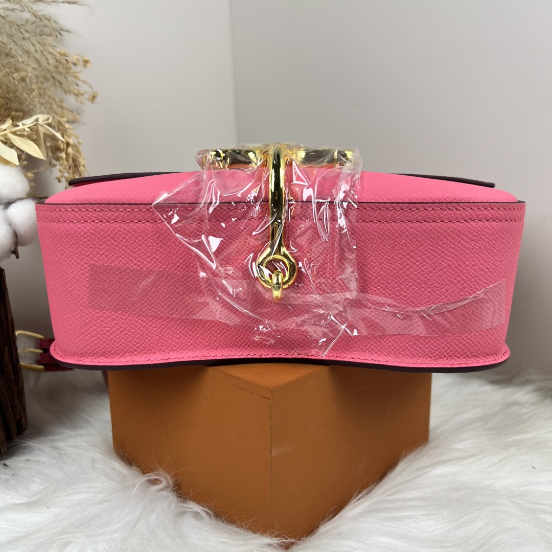 【厳選新入荷】エルメス Della Cavalleria Elan サドル金具クロスボディバッグ「乗馬モチーフ本革ショルダー」