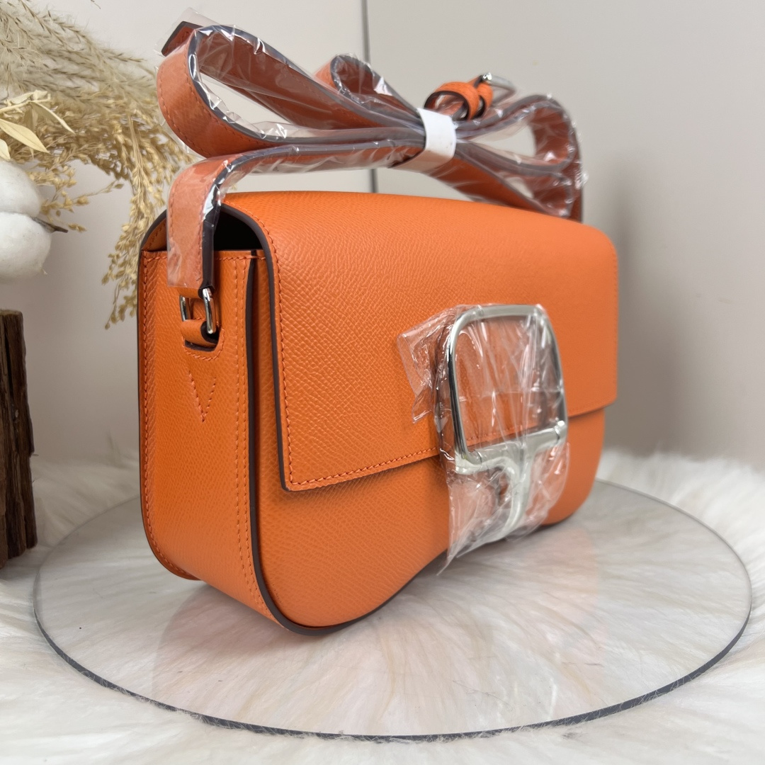 【厳選新入荷】エルメス Della Cavalleria Elan サドル金具クロスボディバッグ「乗馬モチーフ本革ショルダー」