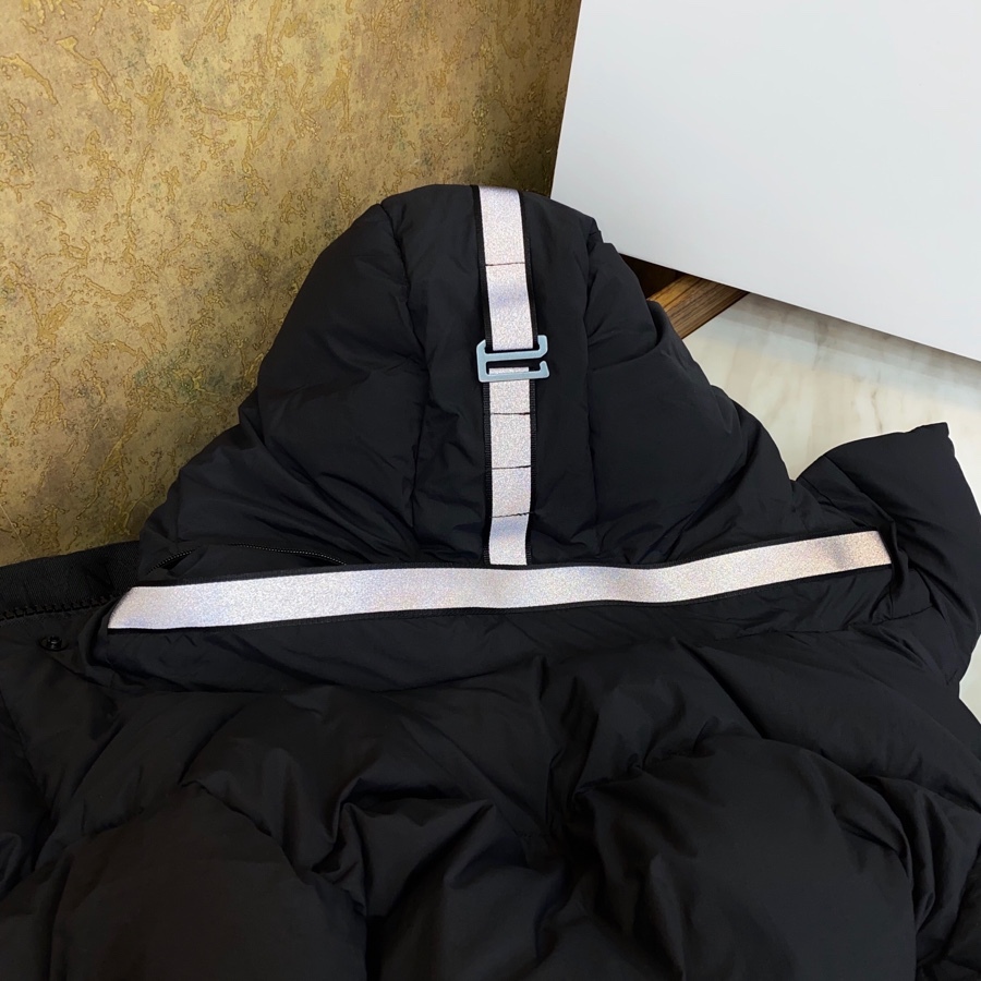 カナダグース ファッションフーディロングダウンジャケット 男女兼用