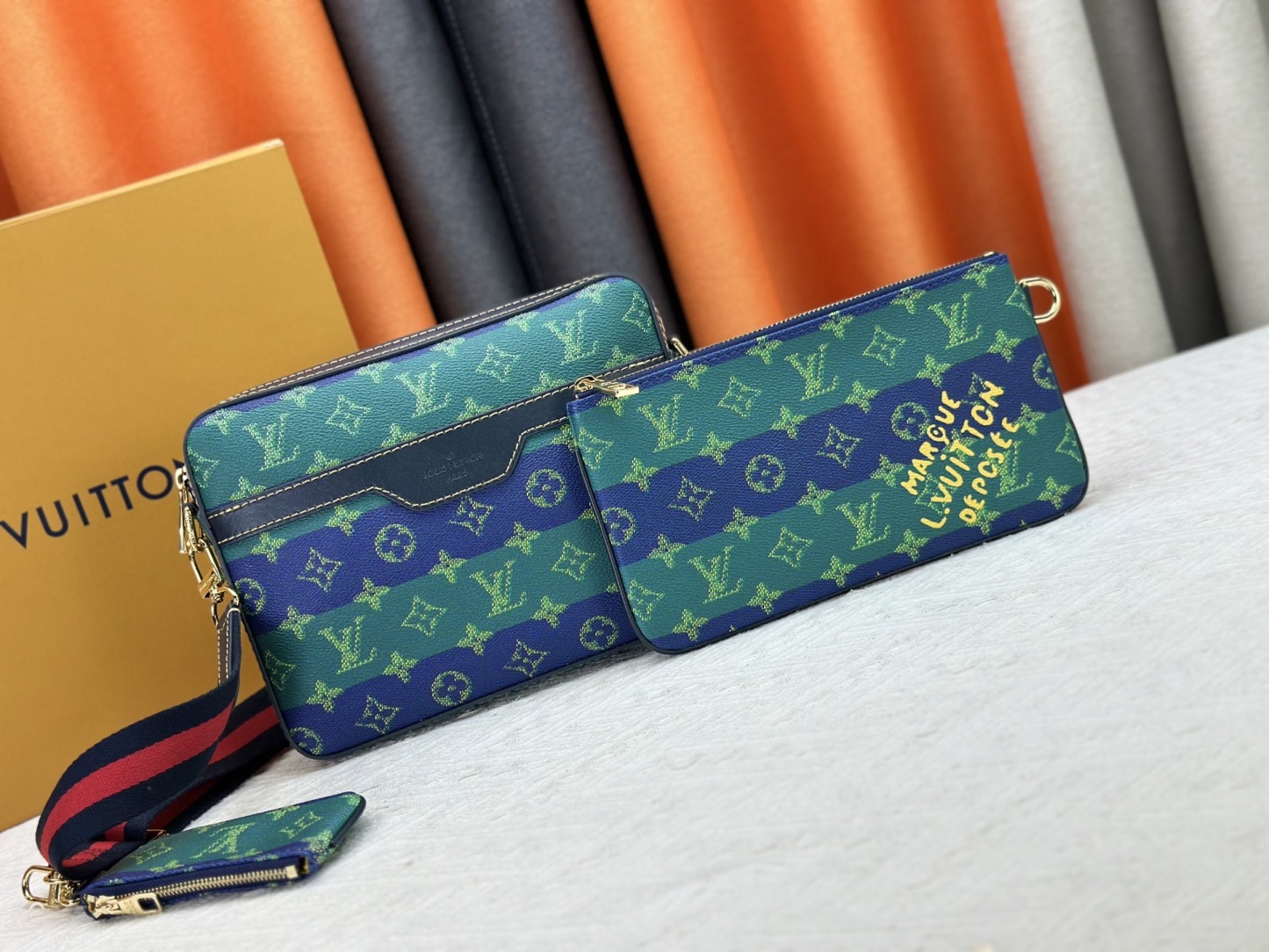 ルイ・ヴィトン「Louis Vuitton」新作 Trio メッセンジャーバッグ