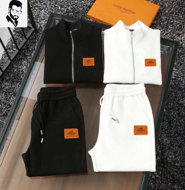 エルメス「Hermès」秋冬 メンズ スウェットセット